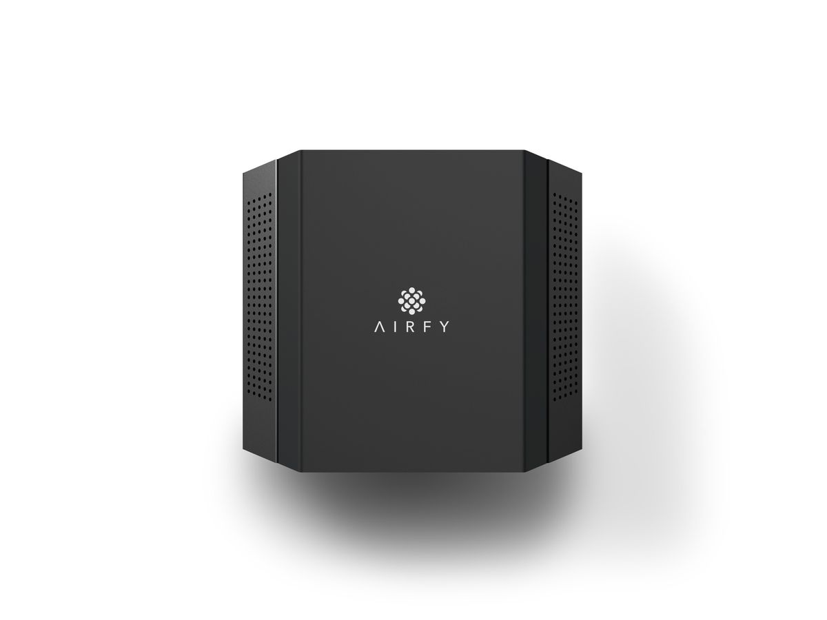 Airfy Router, Frontansicht